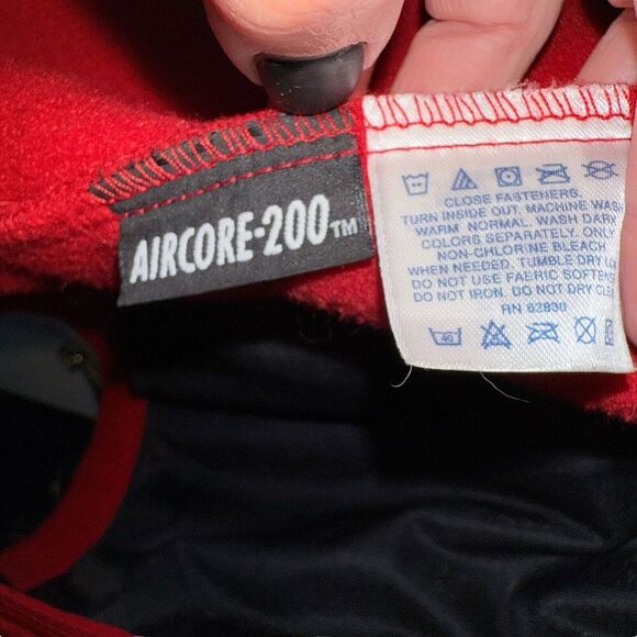 Lands End Sz XLTall Aircore200 Polartec Fleece Jacket Outdoor Cozy Cabincore - Picture 9 of 11